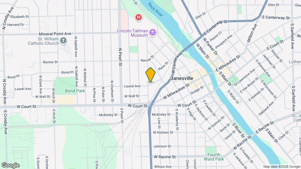 609 Laurel Ave Map and Location Details