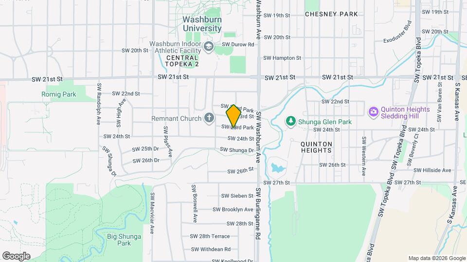 1533 SW 23rd Park Map and Location Details