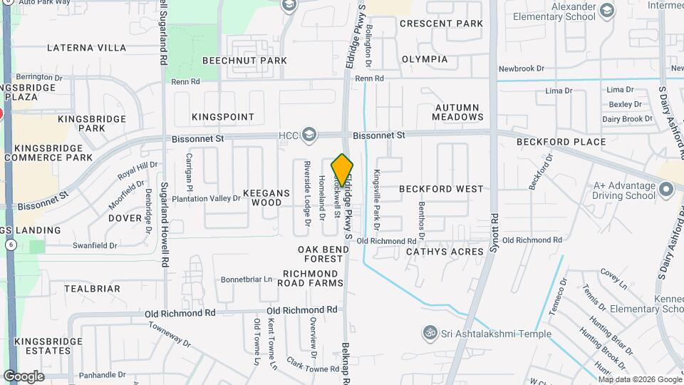 9407 Stockwell St Map and Location Details