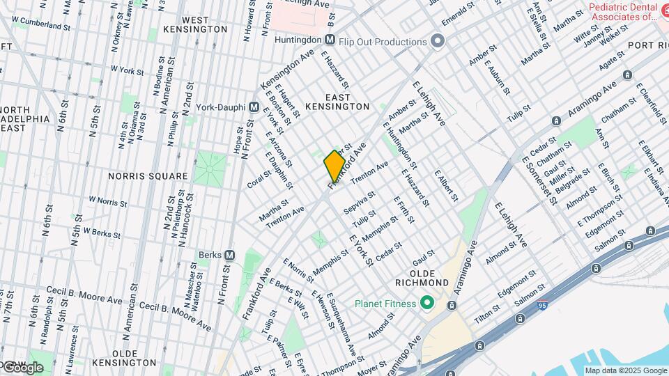 2413 Frankford Ave, Unit 1 Map and Location Details