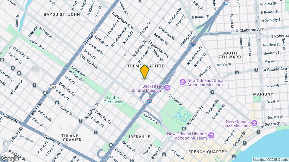922 N Roman St Map and Location Details