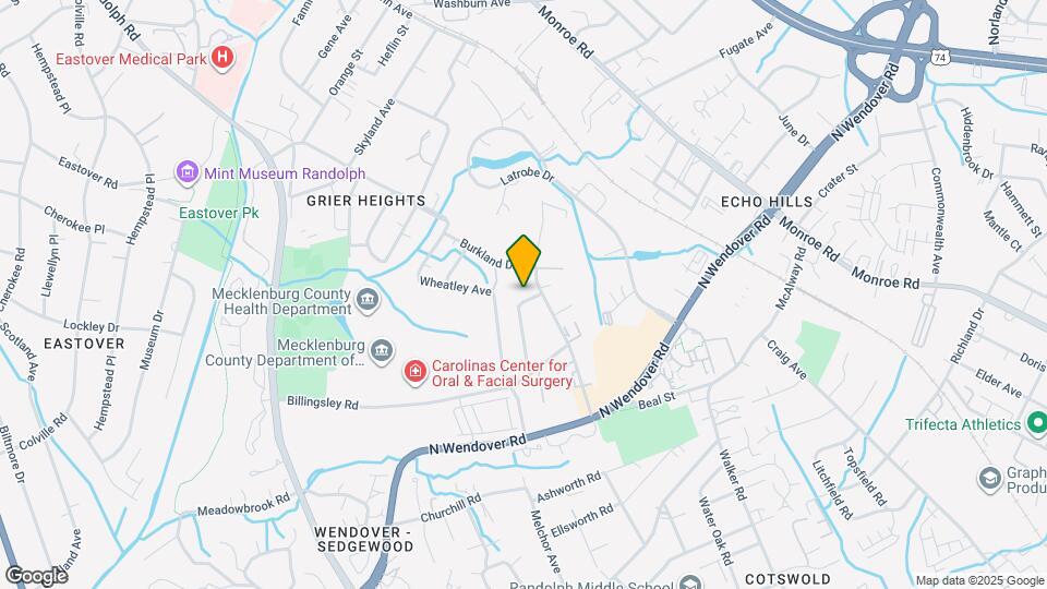 3512 Jonquil St Map and Location Details