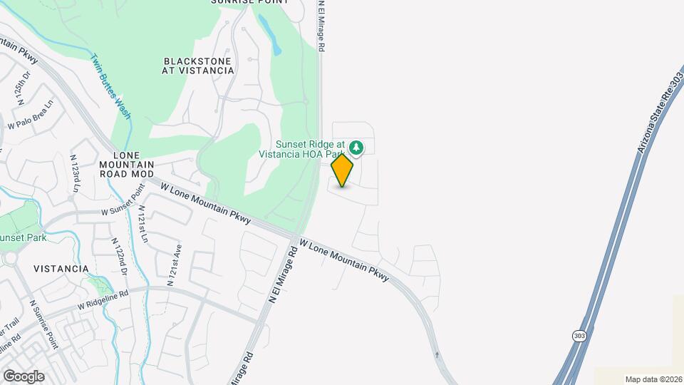 11628 W Andrew Ln Map and Location Details