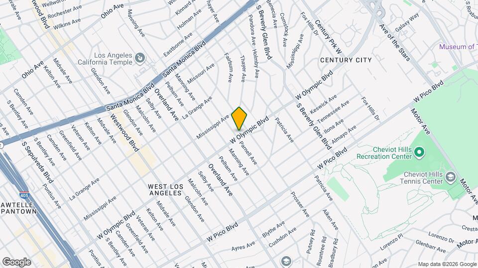 2152 Parnell Ave Map and Location Details