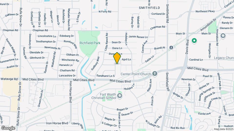 6412 Sandhurst Ln E Map and Location Details