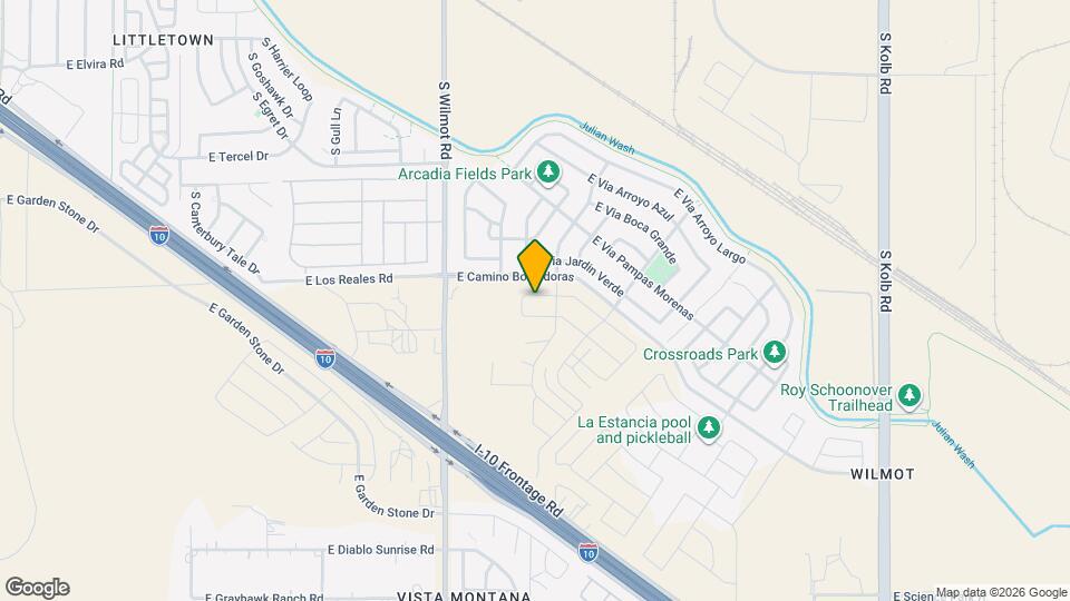 6470 E Paseo Alga Mapa y Detalles de la Ubicación