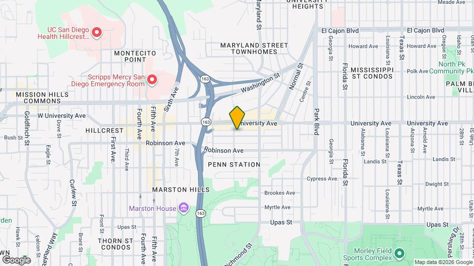 3815 Vermont St Mapa y Detalles de la Ubicación