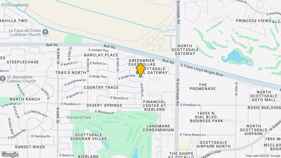 6902 E Kathleen Rd Mapa y Detalles de la Ubicación