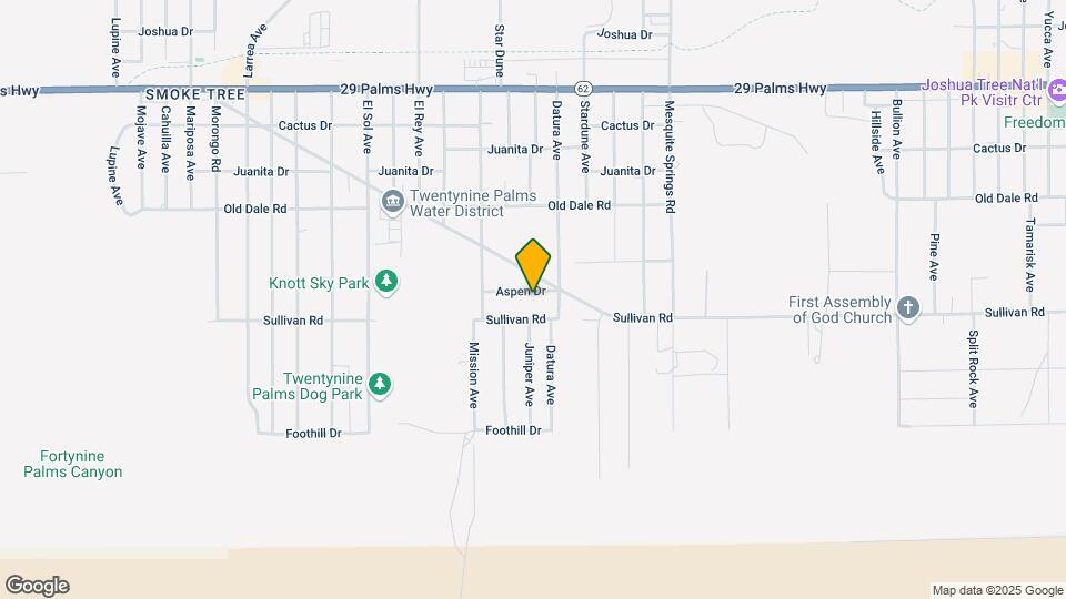 72659 Aspen Dr Map and Location Details