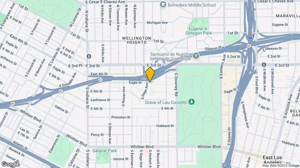 3860 Eagle St Map and Location Details