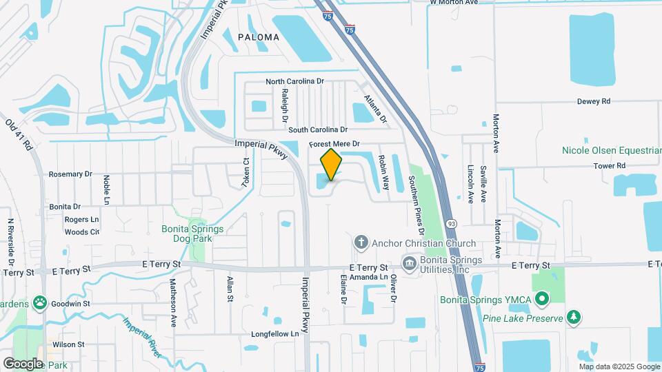 11526 Forest Mere Dr Map and Location Details