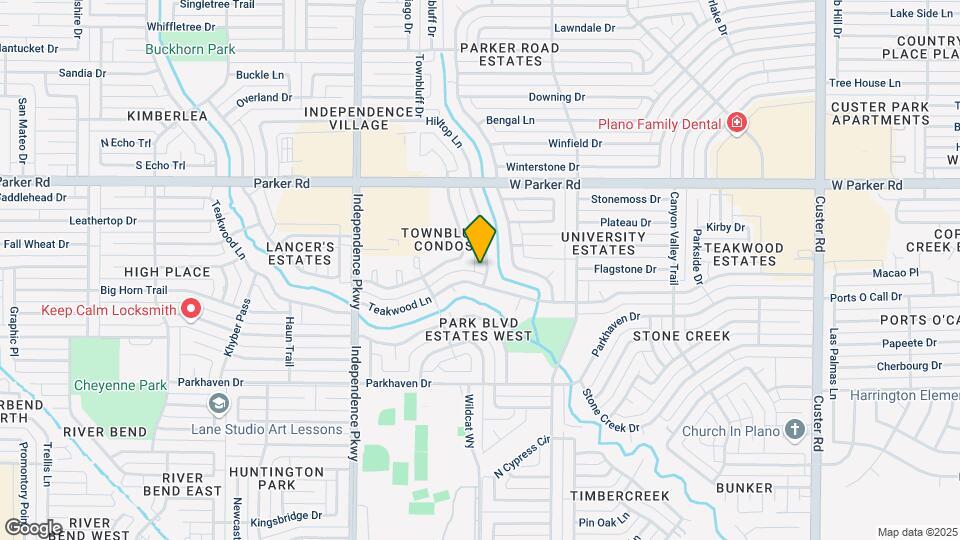 2905 Hilltop Ln Map and Location Details