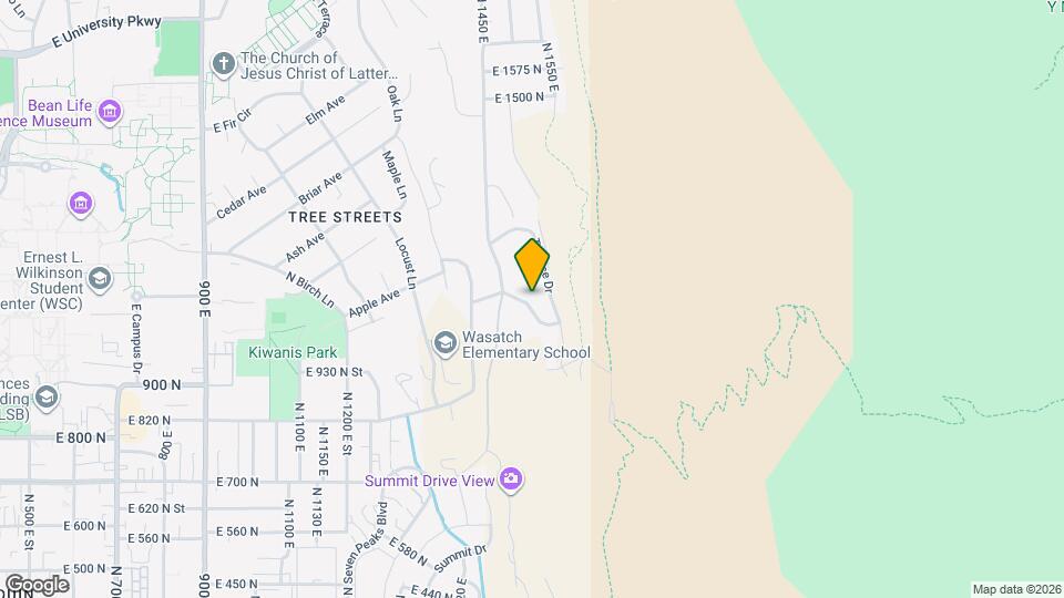 1559 Oak Cliff Dr Map and Location Details