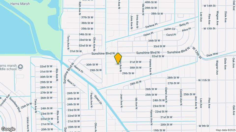3002 30th St W Map and Location Details
