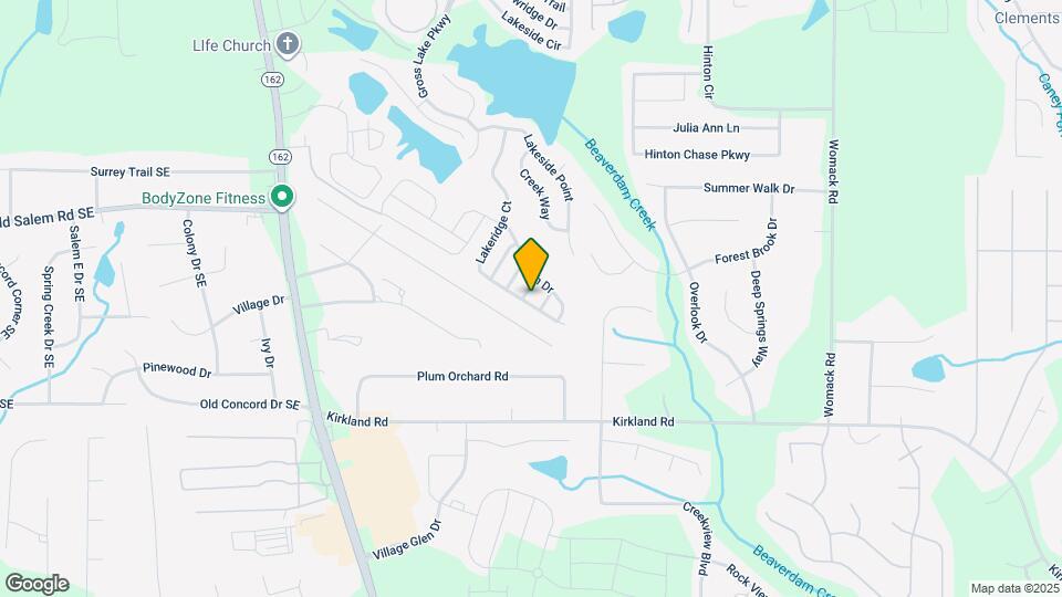 515 Lakeridge Ct Map and Location Details