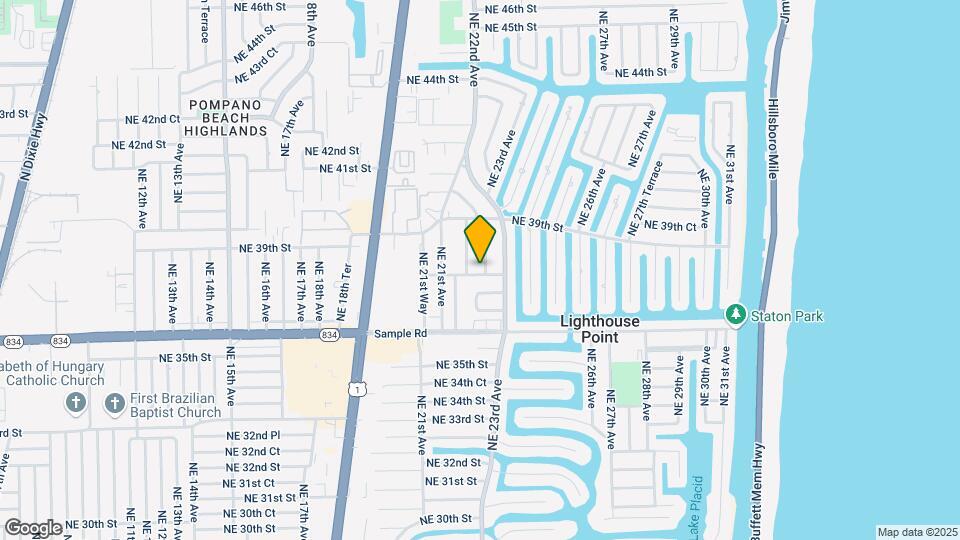2241 NE 38th St Map and Location Details