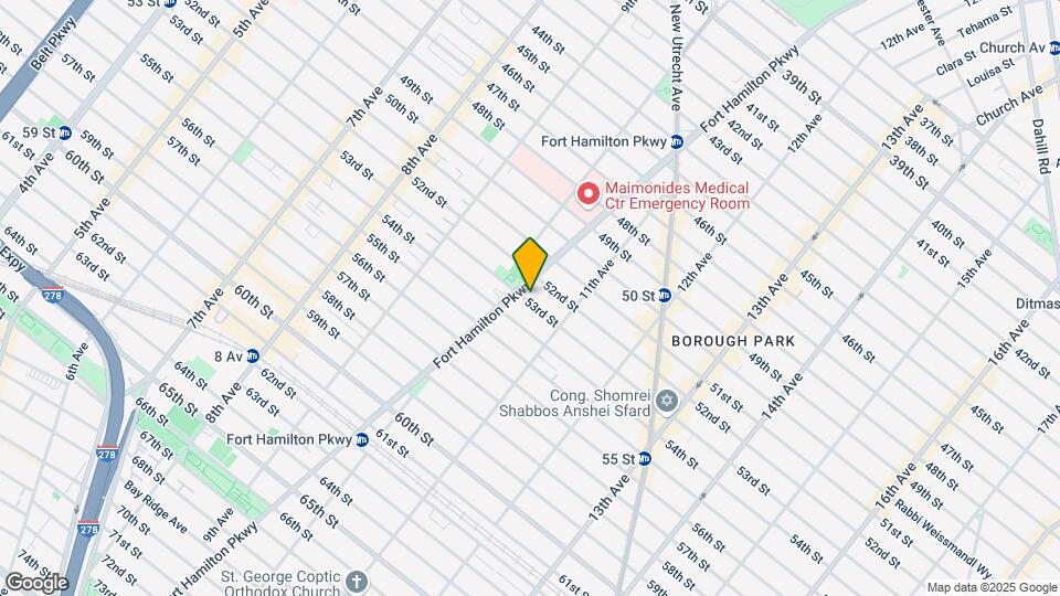 1035 53rd St Map and Location Details