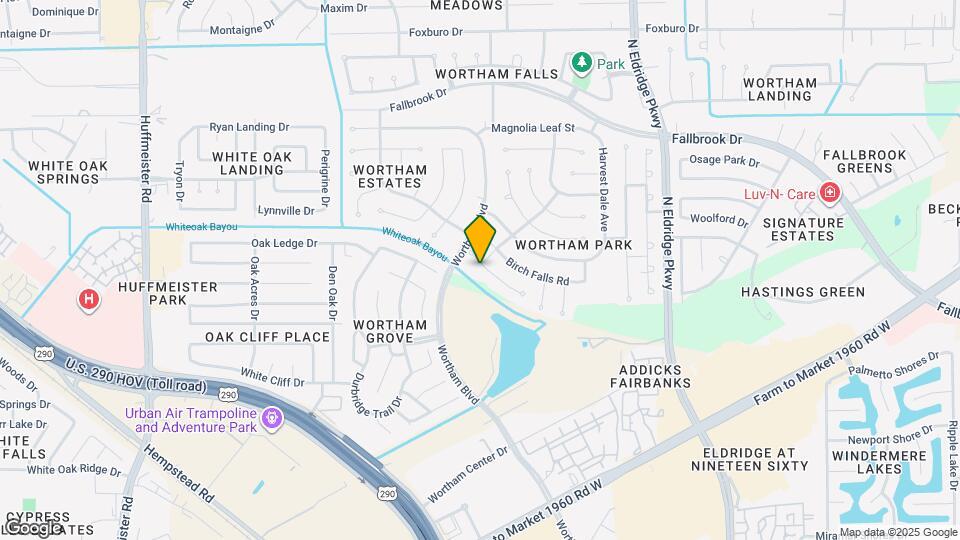 12851 Apple Forest Trl Map and Location Details