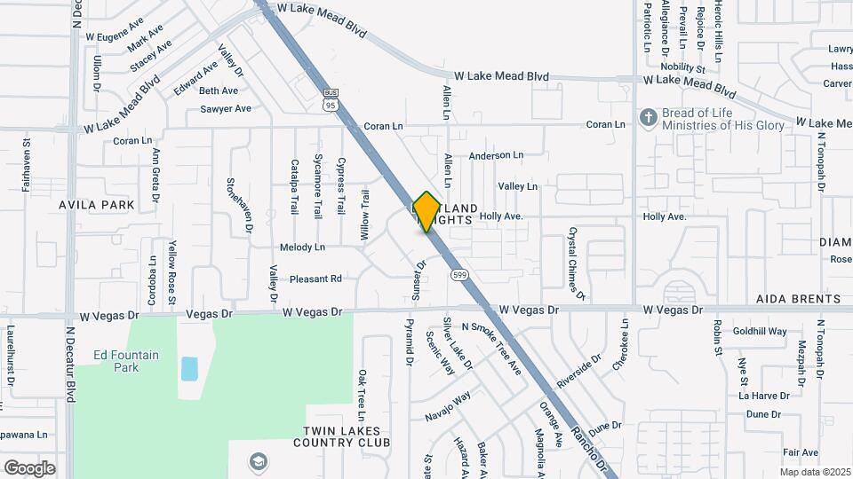 1735 N Rancho Dr Map and Location Details