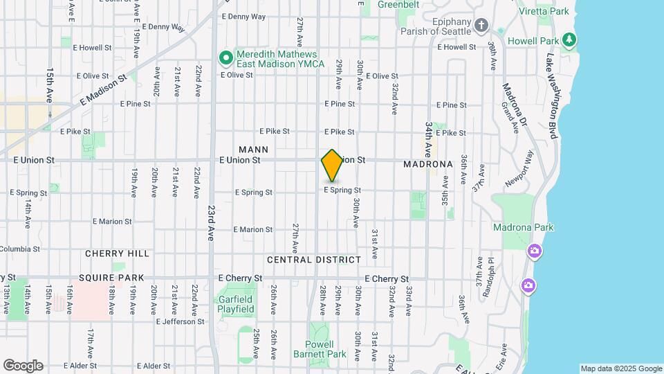 2834 E Spring St Map and Location Details