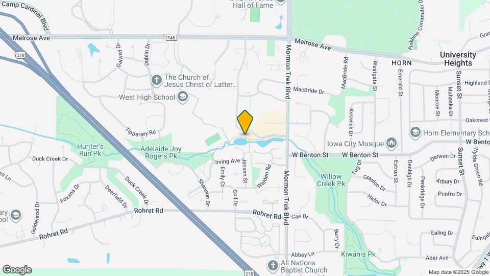 2617 Westwinds Dr Map and Location Details