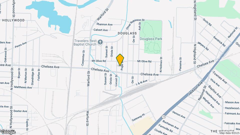 1531 Pope St Map and Location Details