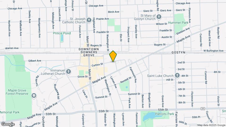 835-839 Curtiss St Map and Location Details