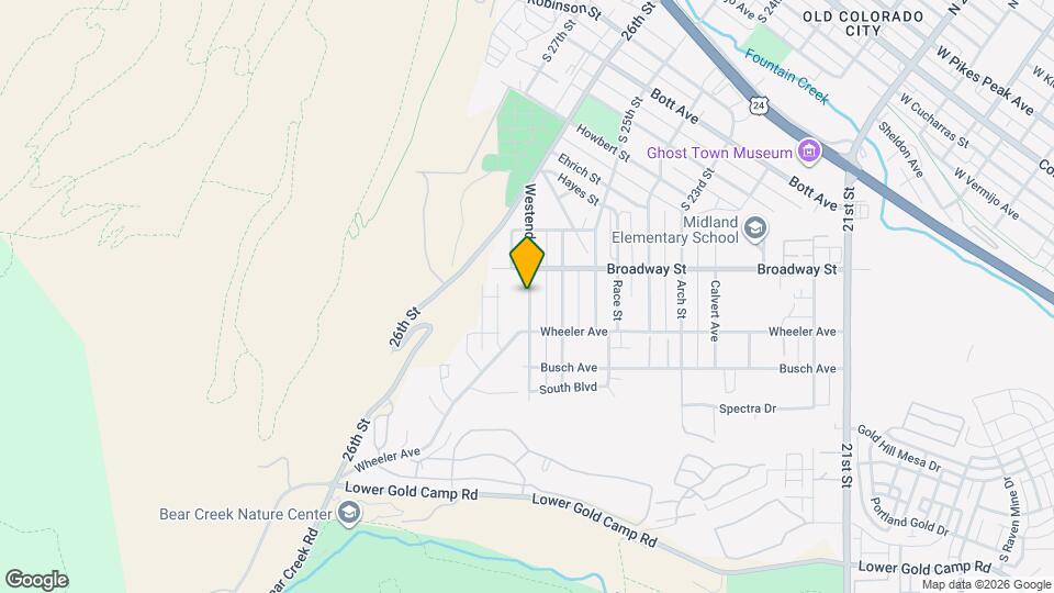 1340 Westend Ave Map and Location Details