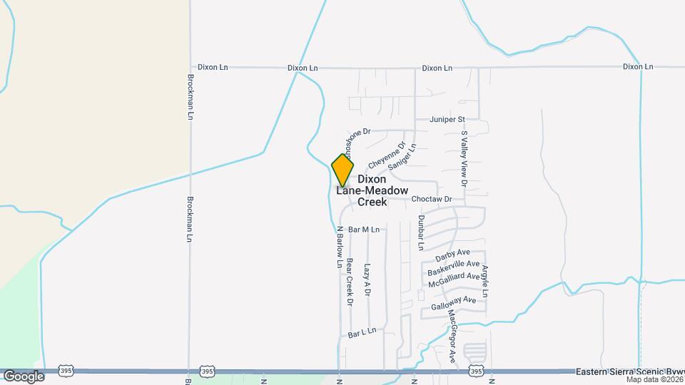 1631 Shoshone Dr Mapa y Detalles de la Ubicación