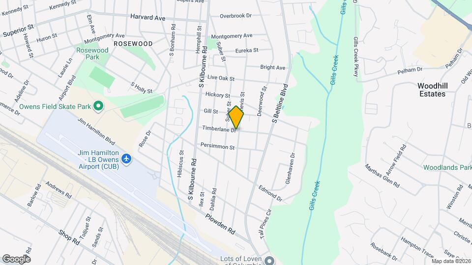 1201 Chevis St Map and Location Details