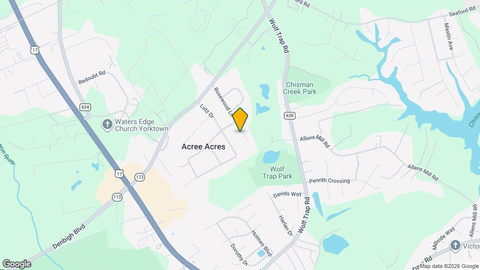 409 Rosewood Ln Map and Location Details