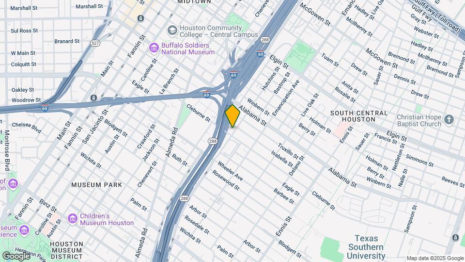 4014 Hutchins St Map and Location Details