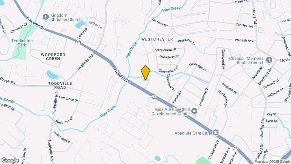 1606 Allenbrook Dr Mapa y Detalles de la Ubicación