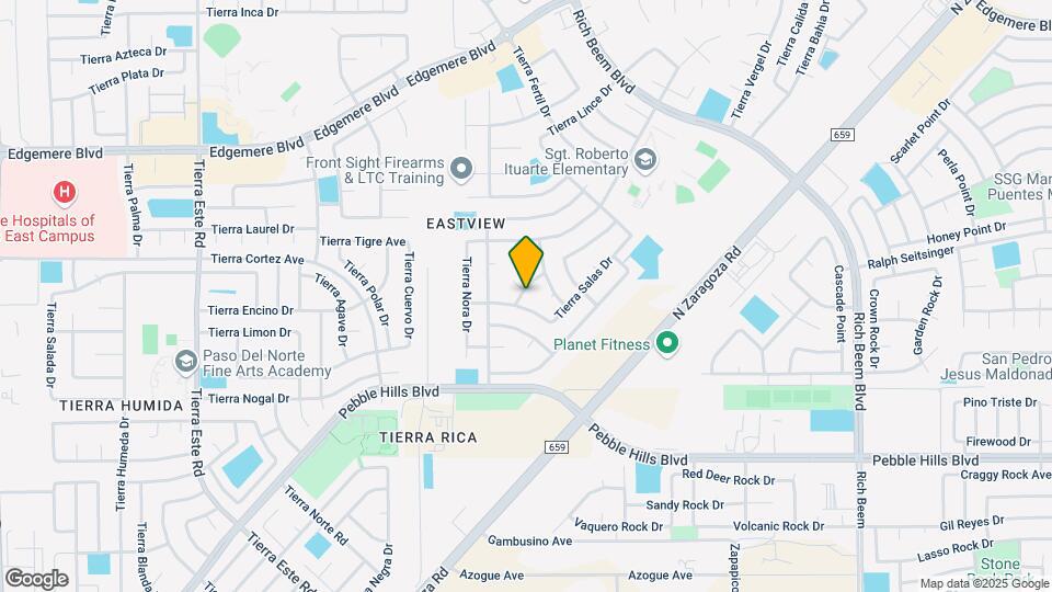 3104 Tierra Paola Ln Map and Location Details