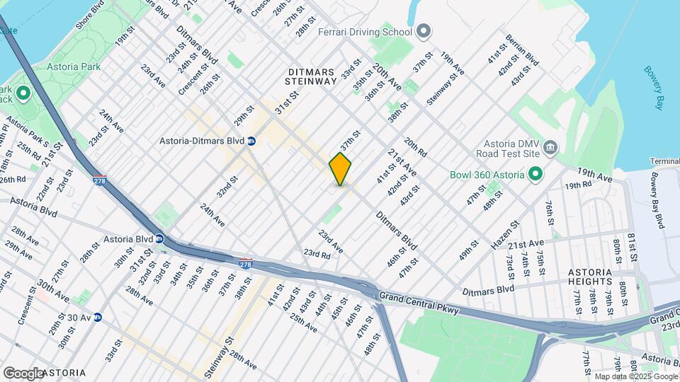 22-14 Steinway St Map and Location Details
