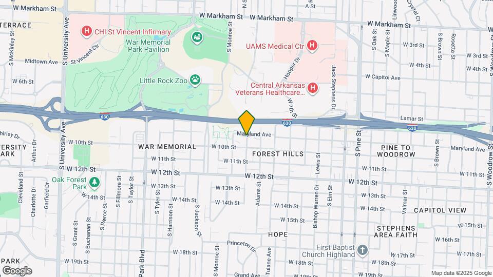 904 Jefferson St Map and Location Details