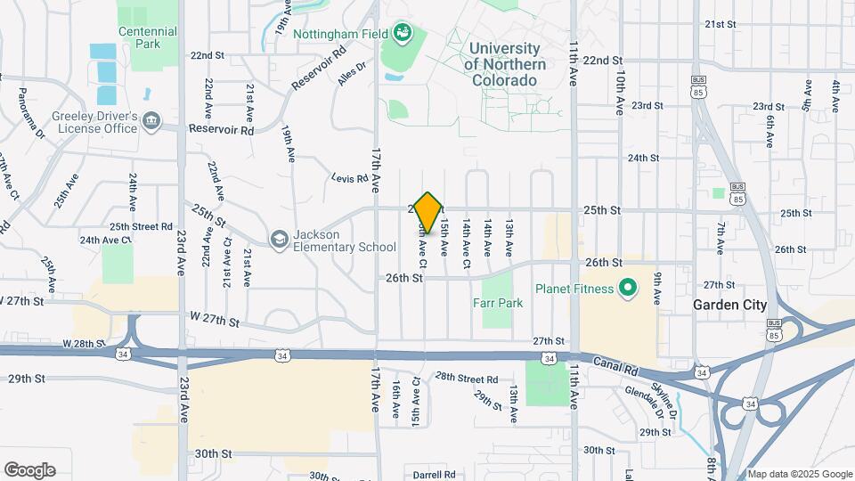 2524 15th Ave Ct Map and Location Details