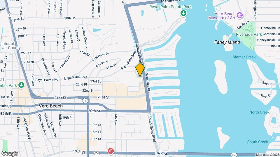 2333 Indian River Blvd, Unit Riverview Map and Location Details