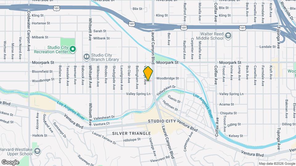 4242 Vantage Ave, Unit 6th and Main-703 Map and Location Details