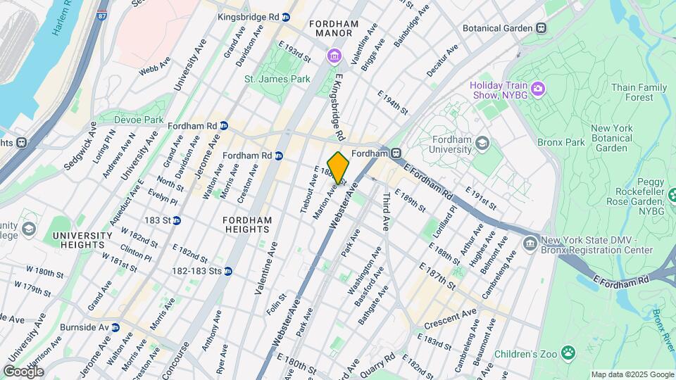 2440 Marion Ave Mapa y Detalles de la Ubicación