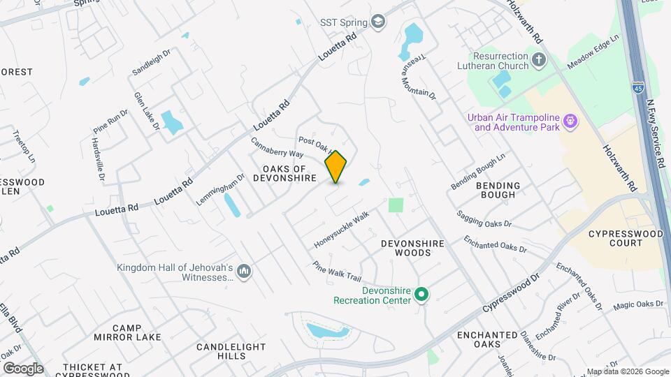 2606 Piemonte Ave Map and Location Details