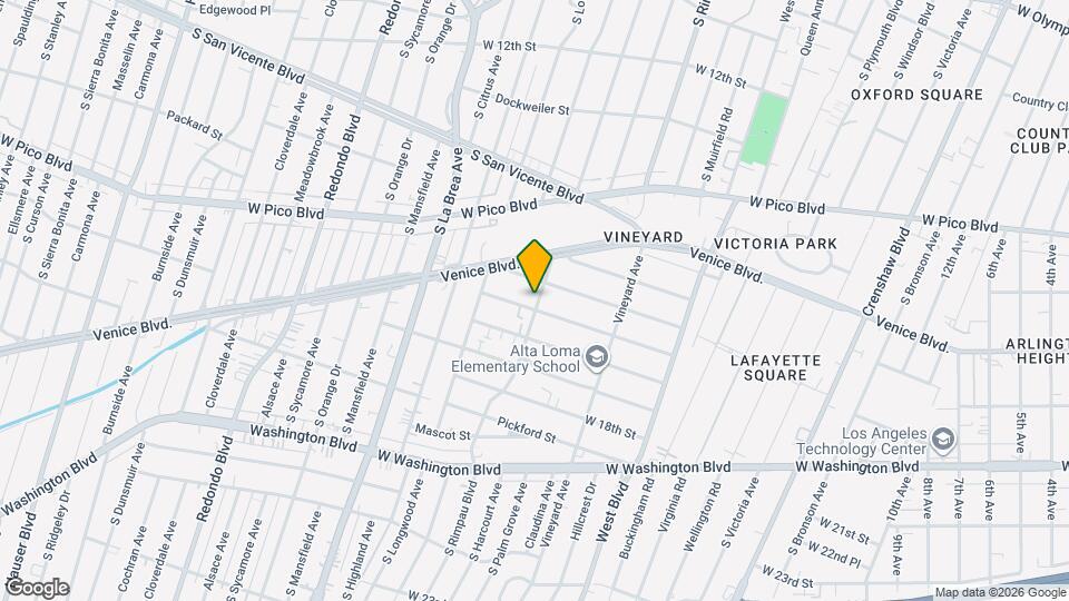 1669 S Rimpau Blvd, Unit 1669 1/2 Rimpau Blvd Map and Location Details