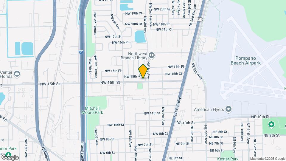 325 15th Street, Pompano Beach,FL. Map and Location Details