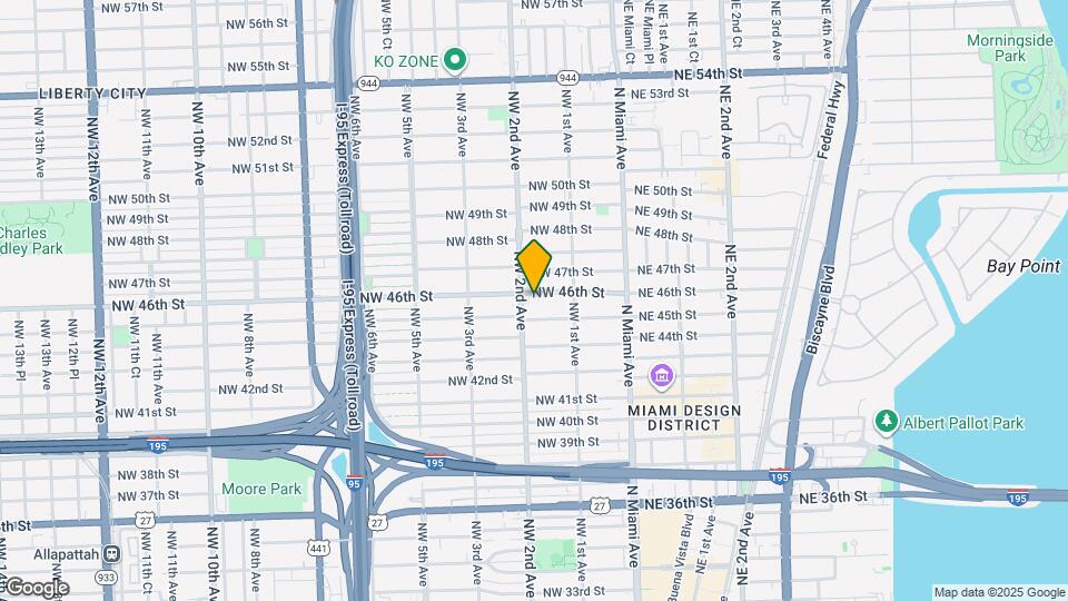 170 NW 46th St Map and Location Details