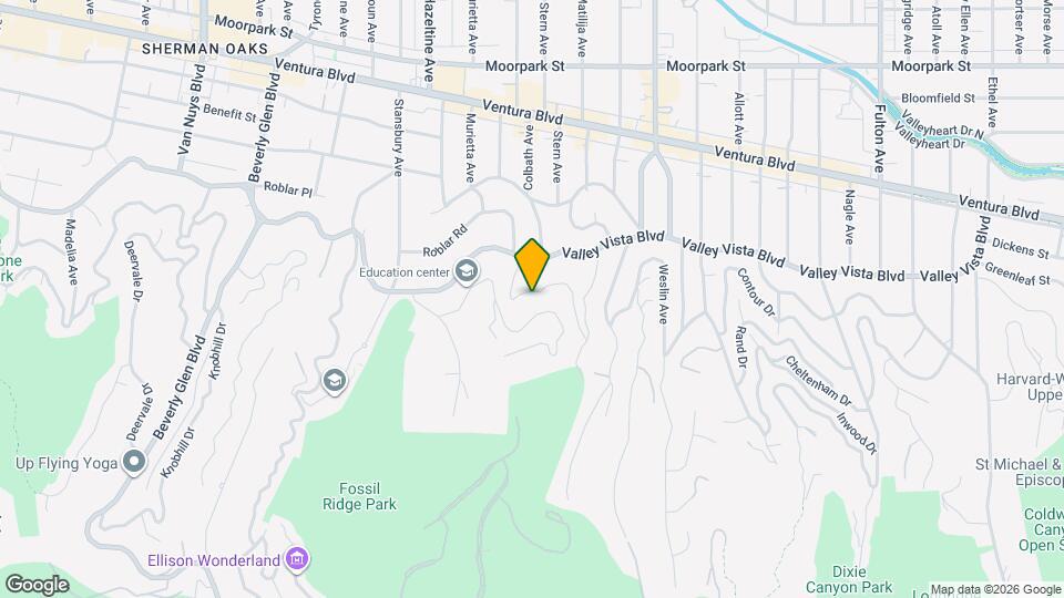 4023 Murietta Ave Map and Location Details