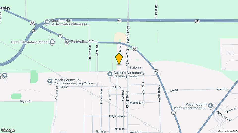 1003 N 1st St Map and Location Details