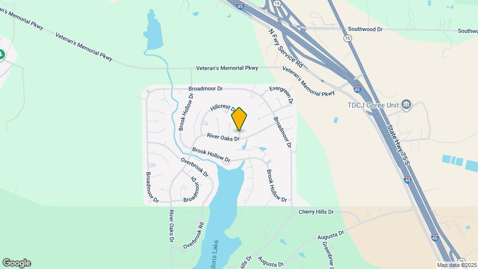 603 Hillcrest Dr Map and Location Details