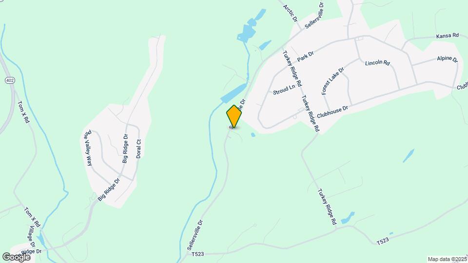 208 Sellersville Dr Map and Location Details