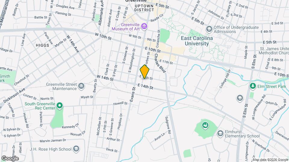 1305 Forbes St Mapa y Detalles de la Ubicación