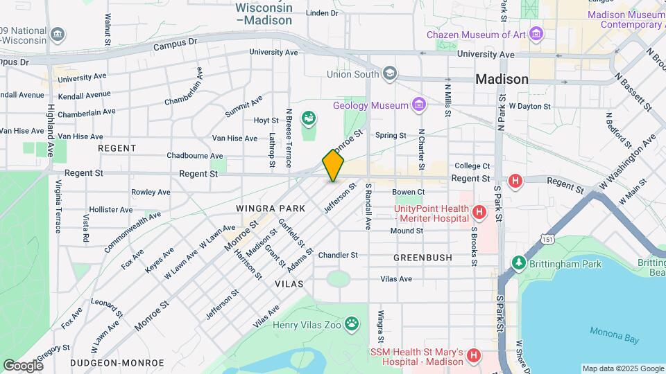 1511 Madison St Map and Location Details